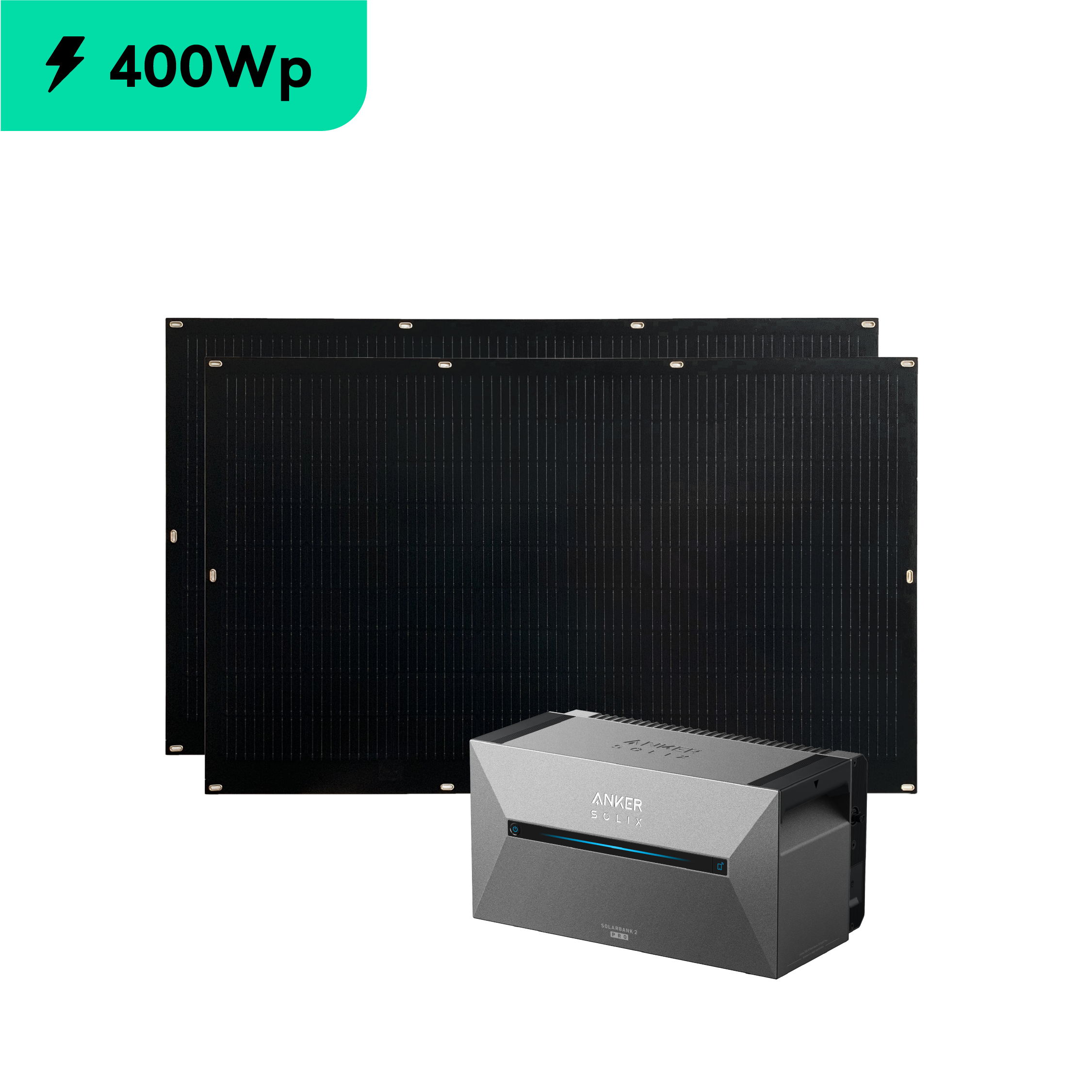 Kit Solarbank 2 Pro Full Black 400W | Nuevo best seller de Tornasol Energy